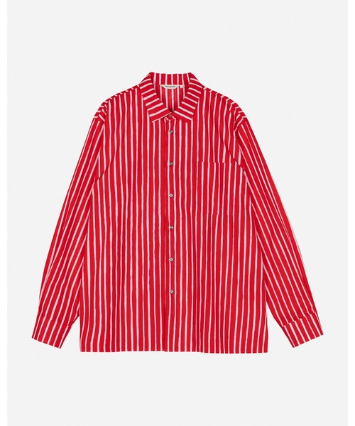 【未使用】マリメッコ kioski Piccolo jokapoikaシャツS marimekko（マリメッコ） ブラウス シャツ 「kioski」 Piccolo