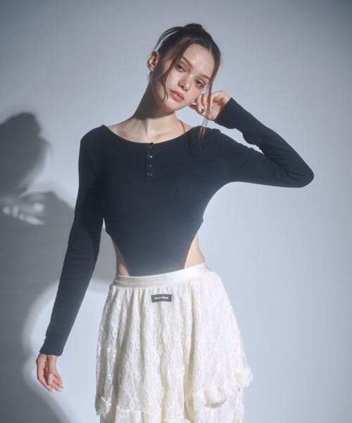 GAB GAB フロントボタンボディスーツ レディース : ZOZOTOWN Yahoo!店