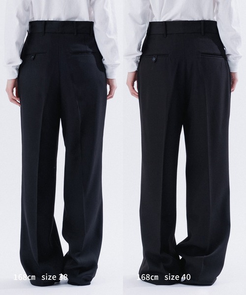 M TO R スラックス パンツ NEW MARVELT HIGHWAIST PANTS