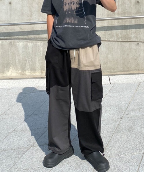 BY ATTENTION カーゴパンツ BIG SALE開催中！「BY ATTENTION」 パッチ