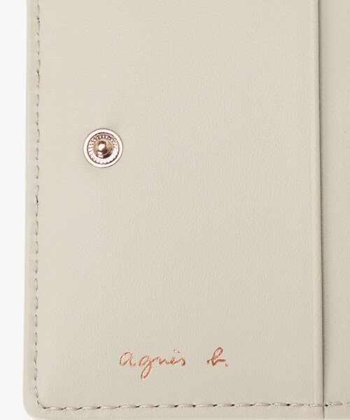 アニエスベー　財布　箱あり agnes b.（アニエスベー） 財布 レザー がま口 ウォレット ”Irene
