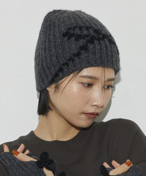 ニット帽 ニットキャップ Firsthand/ファーストハンド リボンニットキャップ レディース | Firsthand | 13