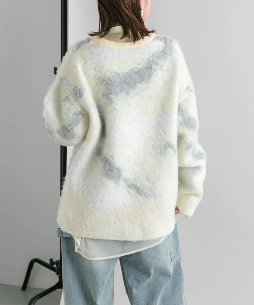 KBF ニット セーター ギャラクシーシャギーニット レディース