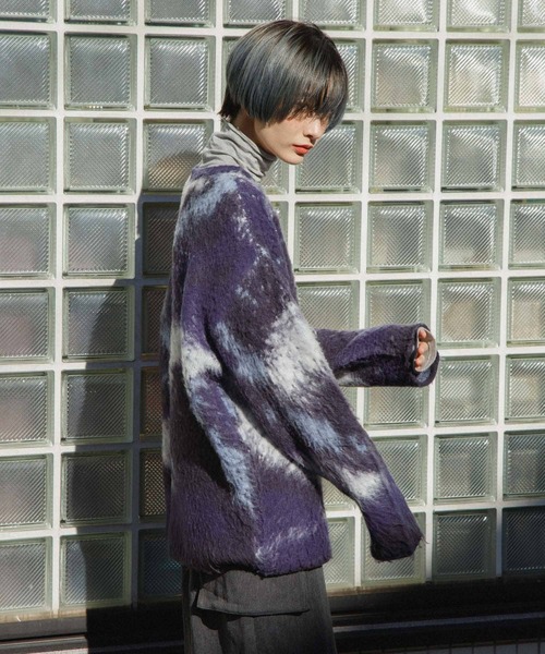 KBF ニット セーター ギャラクシーシャギーニット レディース
