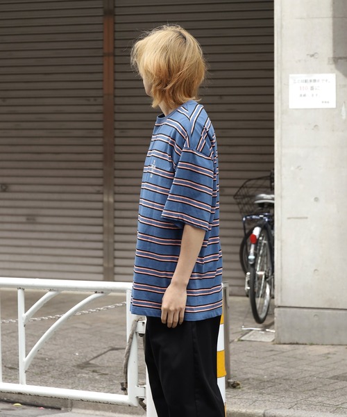 DOGTOWN tシャツ DOGTOWN/ドッグタウン CROSS LOGO BORDER S/S
