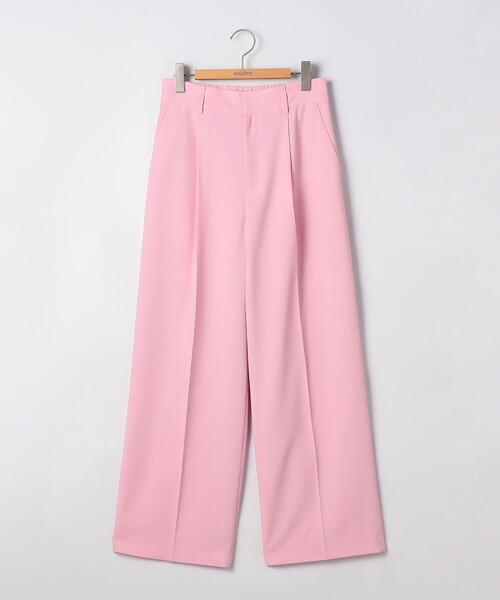 NOLLEYS ♡ ウォッシャブルカルゼワイドパンツ38 NOLLEY'S パンツ ウォッシャブルクリスピーカルゼワイドパンツ