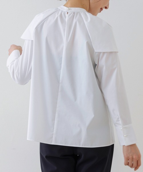 ブラウス シャツ 「SONO/ソーノ」リボンタイ　ペタルブラウス レディース Sono ブラウス シャツ 「SONO/ソーノ」リボンタイ ペタル