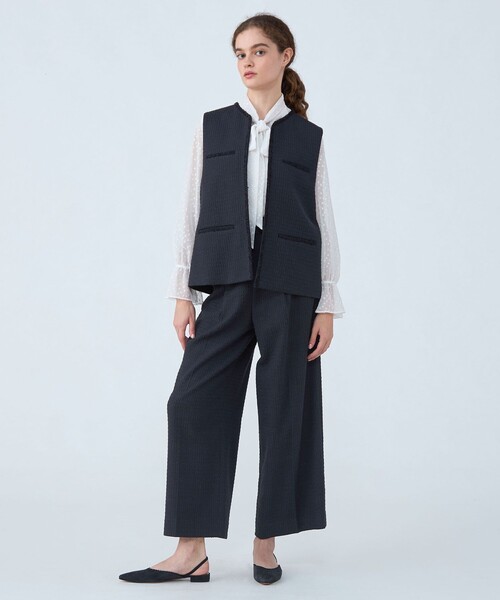 【未使用】　Ballsey ベスト ジレ ミラノリブ ジレ レディース 楽天市場】【SALE／60%OFF】ミラノリブ ジレ Ballsey