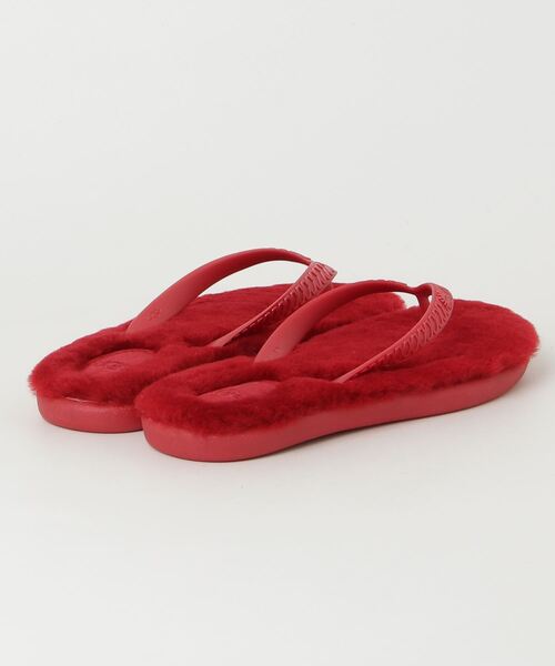 UGG Australia 「UGG」 ビーチサンダル 25cm レッド レディース