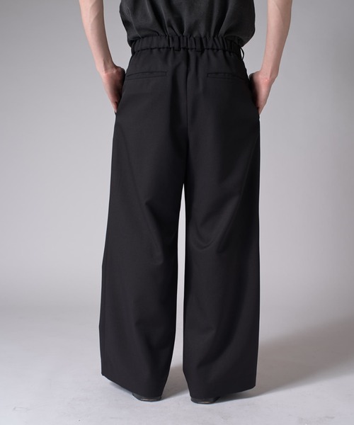 新品同様 田中オム AD2001 2タックワイドスラックス ASSORTED 2 TUCK WIDE SLACKS / アソート2タックワイド