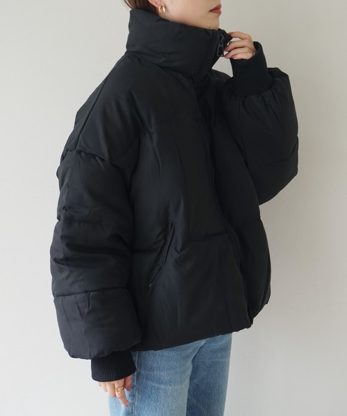 「ammy.」 ジップアップブルゾン M ベージュ レディース_画像5