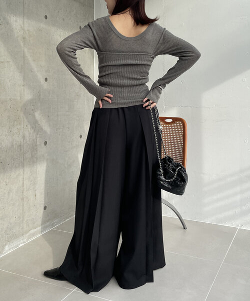 CAPRICIEUX LE'MAGE ニット セーター WAVEビスチェSETニット