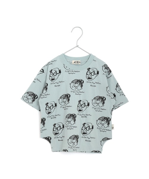 MAKE YOUR DAY（メイクユアデイ） tシャツ じいちゃんばあちゃん総柄 