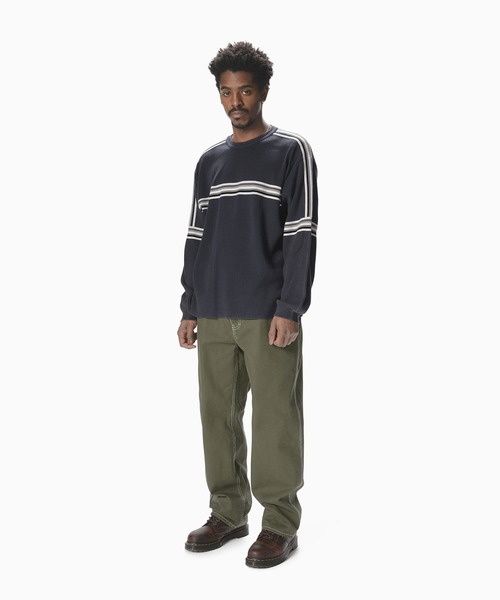 thisisneverthat セーター ニット Striped Knit L/S Top メンズ