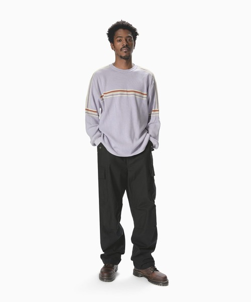 thisisneverthat セーター ニット Striped Knit L/S Top メンズ