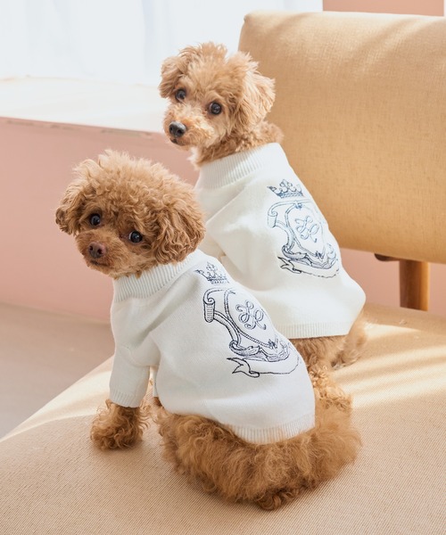 ROPE' PICNIC（ロペ ピクニック） 犬 服 「DOG」スエットライク刺繍