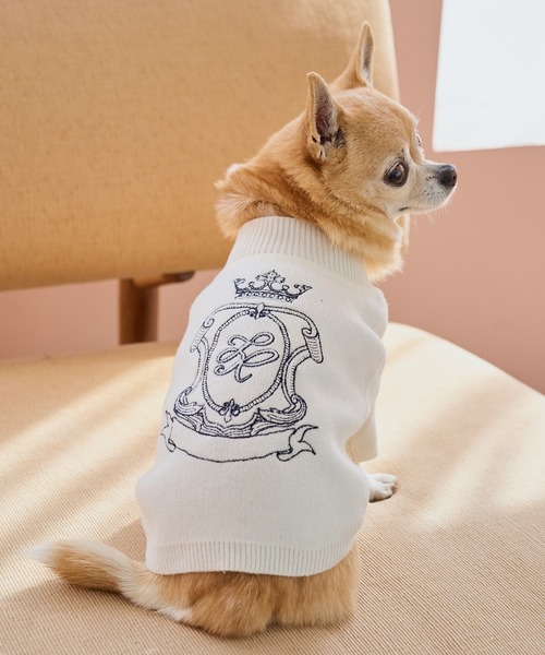 ROPE' PICNIC（ロペ ピクニック） 犬 服 「DOG」スエットライク刺繍