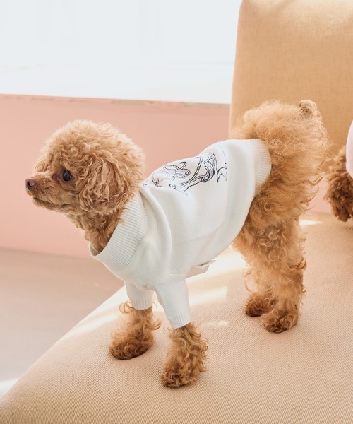 ROPE' PICNIC（ロペ ピクニック） 犬 服 「DOG」スエットライク刺繍