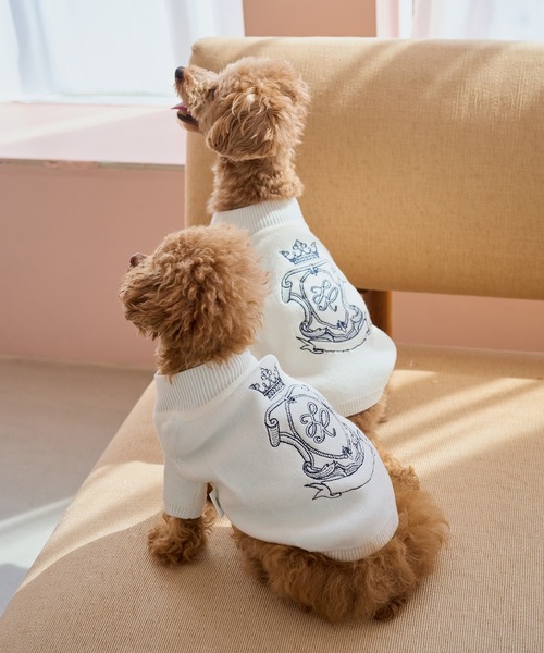 ROPE' PICNIC（ロペ ピクニック） 犬 服 「DOG」スエットライク刺繍