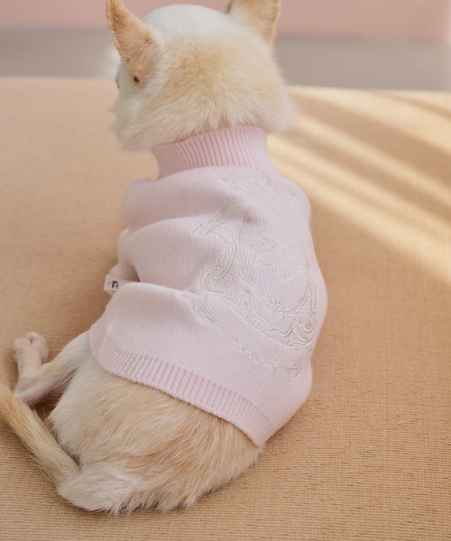 ROPE' PICNIC（ロペ ピクニック） 犬 服 「DOG」スエットライク刺繍