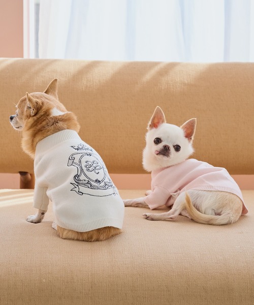 ROPE' PICNIC（ロペ ピクニック） 犬 服 「DOG」スエットライク刺繍