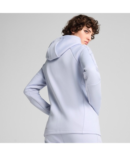 PUMA パーカー プーマ ウィメンズ エヴォストライプ フルジップ