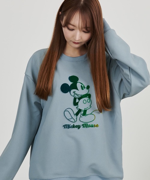 Disney トレーナー スウェット 「DISNEY/ディズニー」クルー