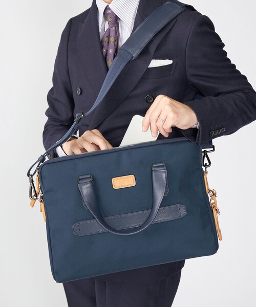 ⭐️未使用級⭐️TUMI トゥミ　SHIPS別注　2203197NVS3E ネイビー SHIPS別注】TUMI: ALPHA3 SLIM BRIFE（ビジネスバッグ）｜TUMI