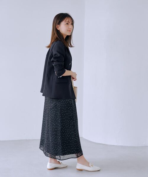 COHINA（コヒナ） ワンピース シアードットキャミワンピース 「低身長