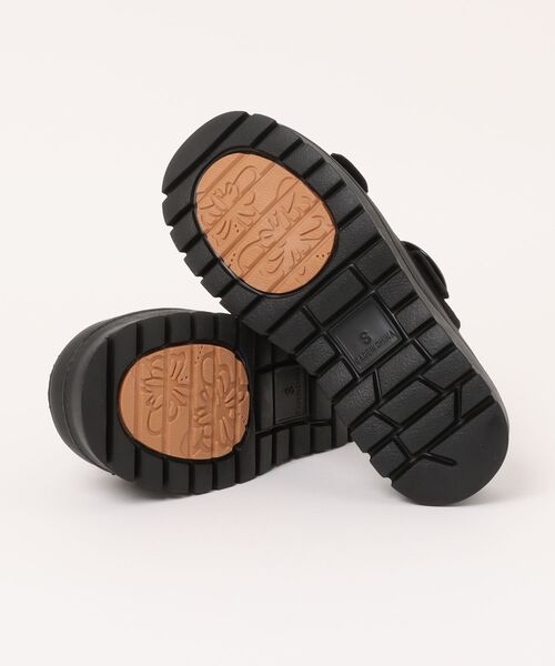 シュープラザ（SHOEPLAZA） サンダル 「BOUQET」軽量 厚底 ニット