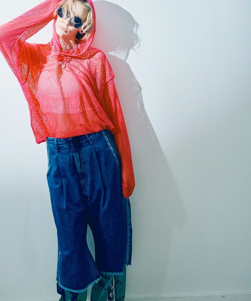 R4346 クロップドラインパンツ　RNA セール】R4346 クロップドラインパンツ（その他パンツ）｜RNA