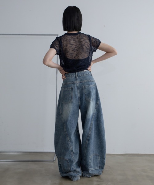 専用です！美品RHC裾ダメージジーンズ クロップド丈デニムRonHermanvi 楽天市場】クロップド デニムパンツ 7分丈 レディース