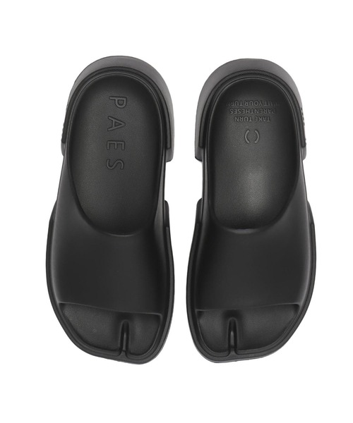 PAES【送料/関税込】SLIDE 01 SANDALS サンダル 男女兼用 PAES / Slide 01 Sandal (Black)