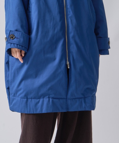 ダウンコート ダウンジャケット 「miffew/ ミフュー」TENT LINE ZIP UP DOWN COAT レディースの画像