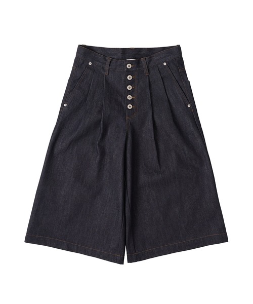 WISH FOR EVER BAGGY SHORTS サイズS WISH FOR EVER ジーンズ ASSORT 2TUCK BAGGY SHORTS / アソート2