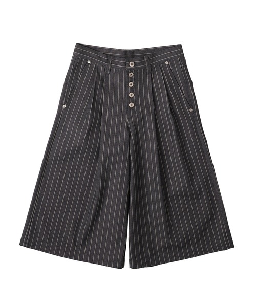 【早い者勝ち】WISH FOR EVER バギーパンツ WISH FOR EVER ジーンズ ASSORT 2TUCK BAGGY SHORTS / アソート2