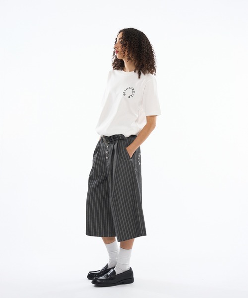 WISH FOR EVER ジーンズ ASSORT 2TUCK BAGGY SHORTS / アソート2