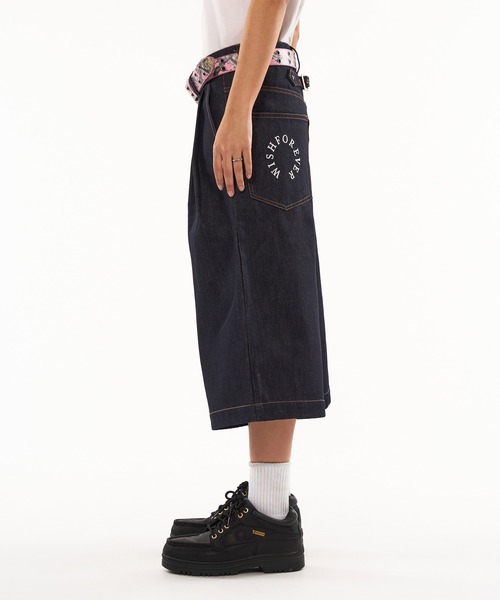 WISH FOR EVER BAGGY SHORTS サイズS WISH FOR EVER ジーンズ ASSORT 2TUCK BAGGY SHORTS / アソート2