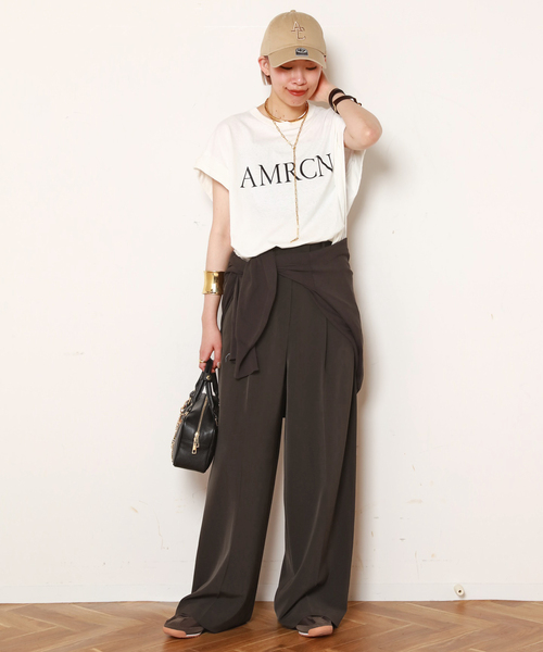 AP STUDIO スラックス パンツ ハイパーストレッチパンツ