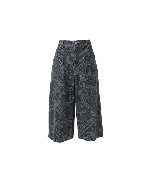 HYSTERIC GLAMOUR クロップドパンツ HYSTERIC GLAMOUR 「HYSTERIC GLAMOUR」 デニムクロップドパンツ