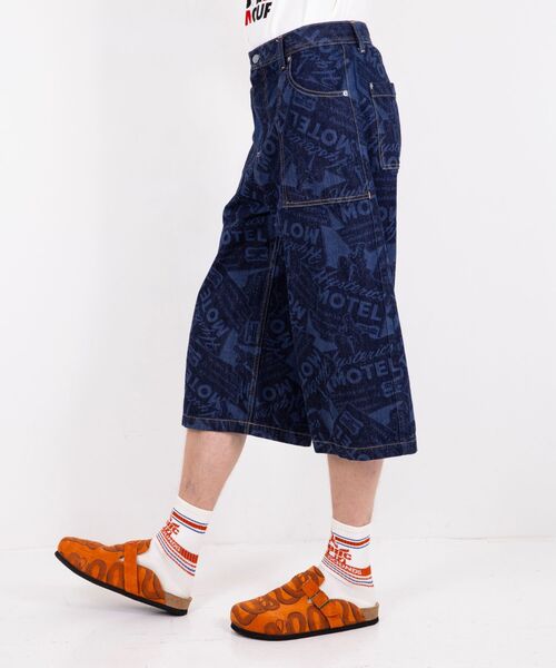 HYSTERIC GLAMOUR クロップドパンツ HYSTERIC GLAMOUR 「HYSTERIC GLAMOUR」 デニムクロップドパンツ