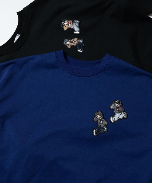 「FREAK'S STORE」 「kaoyorinakami」スウェットカットソー MEDIUM ブラック メンズ