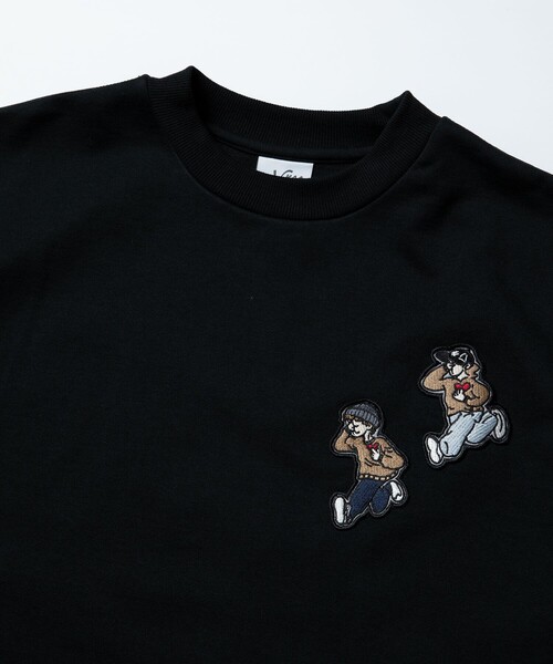 「FREAK'S STORE」 「kaoyorinakami」スウェットカットソー MEDIUM ブラック メンズ