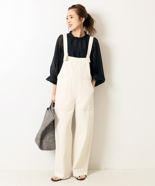 「Spick & Span」 長袖ブラウス FREE ホワイト レディース Spick＆Span 「Spick & Span」 長袖ブラウス FREE ホワイト