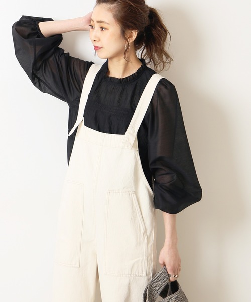 「Spick & Span」 7分袖ブラウス FREE ホワイト レディース Spick＆Span 「Spick & Span」 7分袖ブラウス FREE ホワイト
