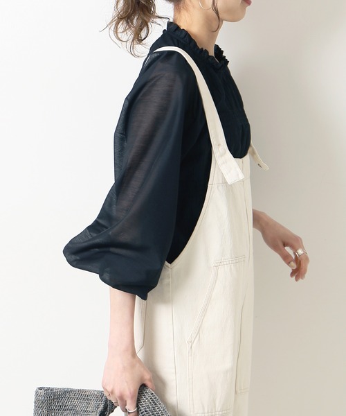 Spick＆Span 「Spick & Span」 長袖ブラウス - ホワイト