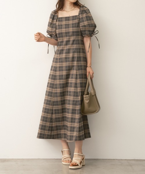one after another NICE CLAUP 「one CLAUP」 7分袖ワンピース