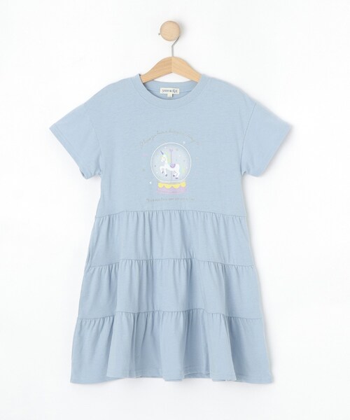 SHOO・LA・RUE（シューラルー） ワンピース スノードームプリント
