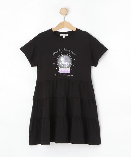 SHOO・LA・RUE（シューラルー） ワンピース スノードームプリント