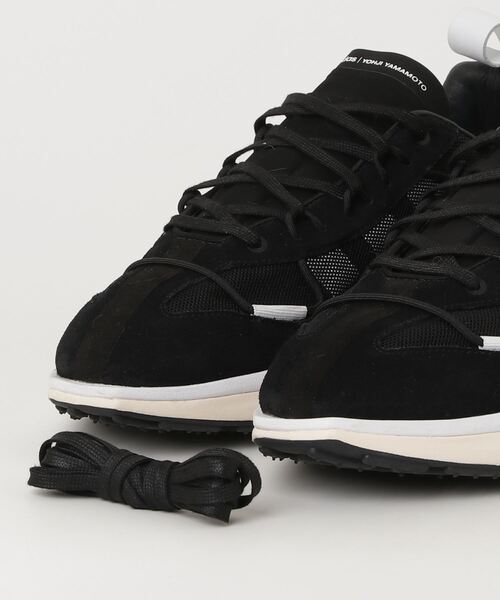 「Y-3」 ローカットスニーカー 27cm ブラック メンズ_画像4